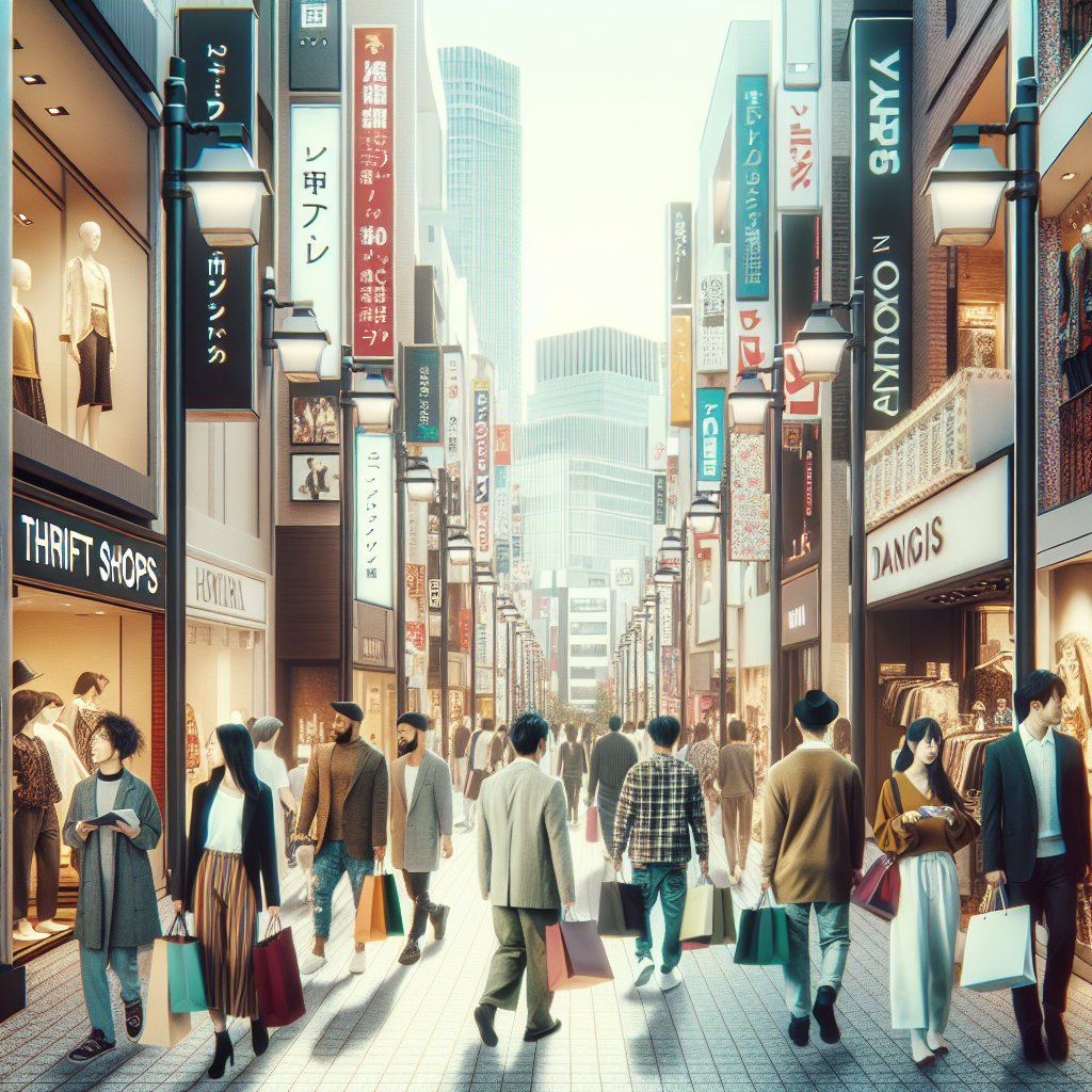 Tokyo’s Shopping Scene: From High-End to Thrift