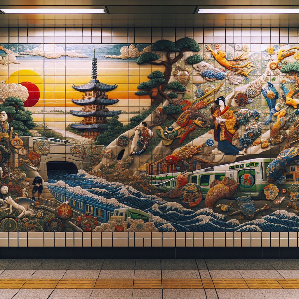 A Guide to Tokyo’s Subway Art